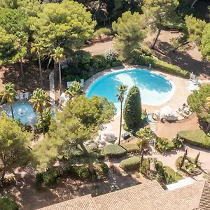  Aparthotel La Badine 5p Piscine Clim Jacuzzi Parc Luxuriant